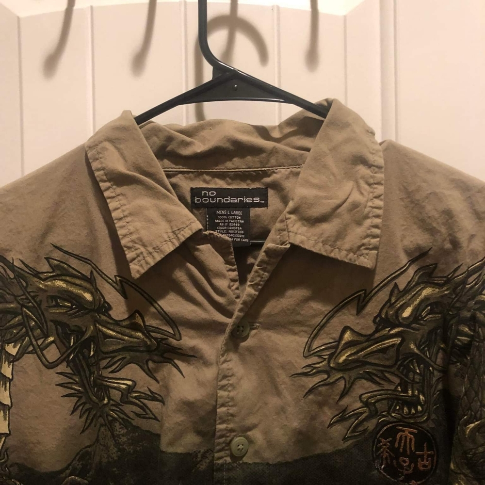 Vintage No Boundaries Dragon Shirt